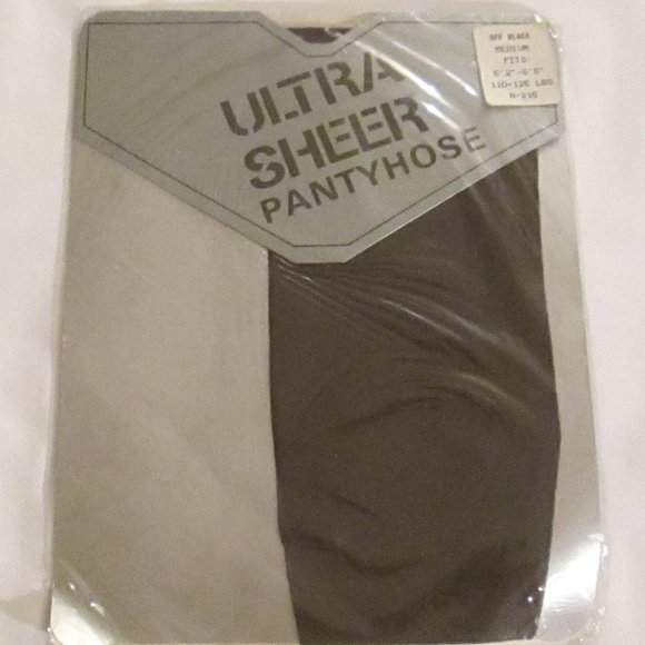 BUNDLE OF VINTAGE HOSIERY (6) PAIR (DARK COLORS) - Picture 12 of 14